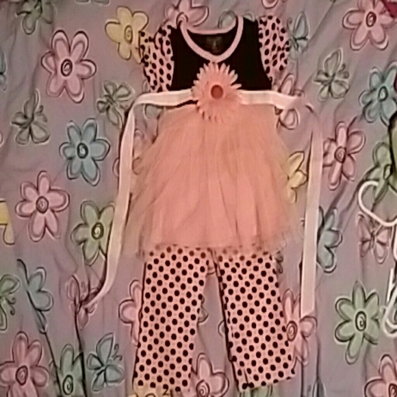 EUC polka dot matching set