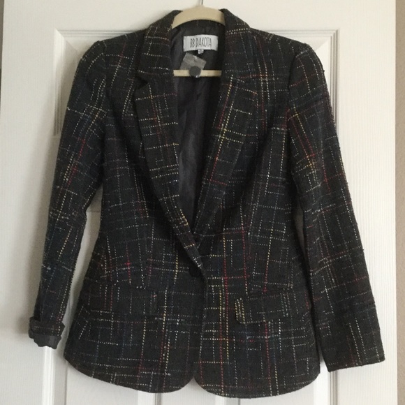 BB Dakota grey multicolor blazer