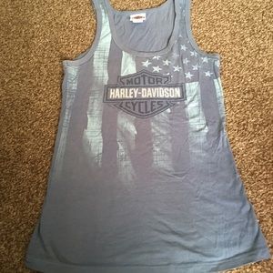 Harley Davidson tank.