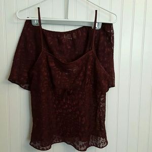 Cute Gillian & O'Mally sheer short pajamas