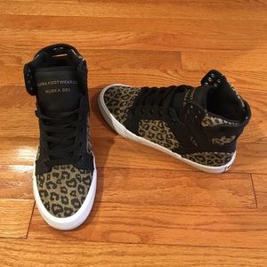 Supra Muska 001 Skytop Sneaker size 8 in Cheetah