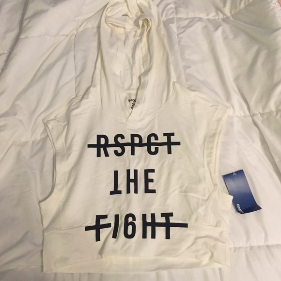BUNDLE: Reebok cropped hoodie & vest
