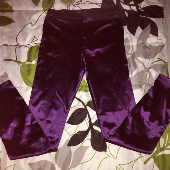 💜Pretty purple disco pants!
