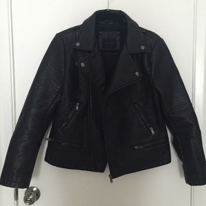 ZARA BASIC MOTORCYCLE JACKET