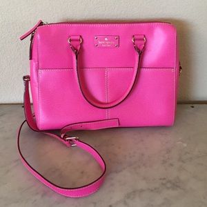 Kate Spade Hot Pink Leather Purse SALE!!!