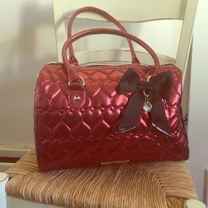 Betsey Johnson overnight bag