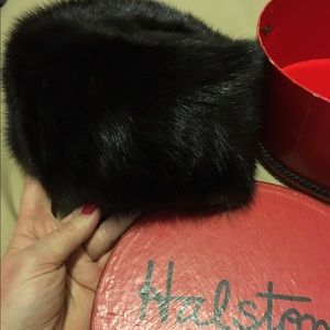 Vintage fur hat