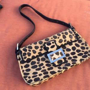 Stuart Weitzman animal print bag