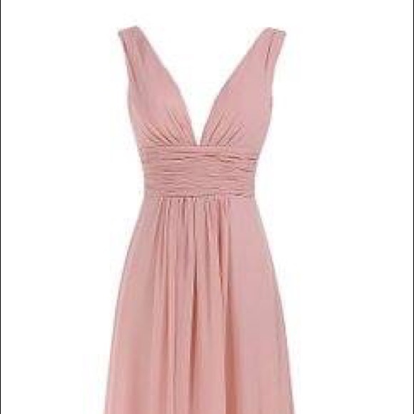 Blush Chiffon Gown