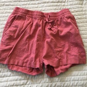 Coral shorts from Old navy