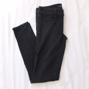 Low Rise Black Jeggings