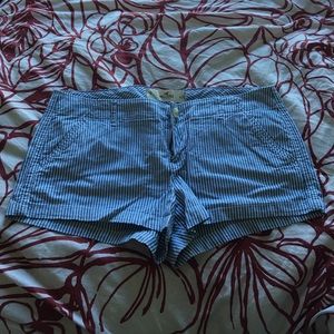 Hollister striped shorts