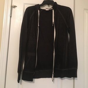 BP. Grey Zip Up Hoodie