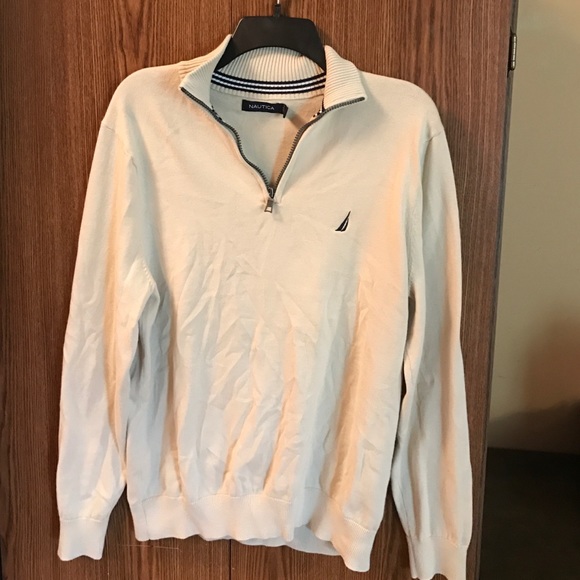 Nautica quarter zip men's sweater