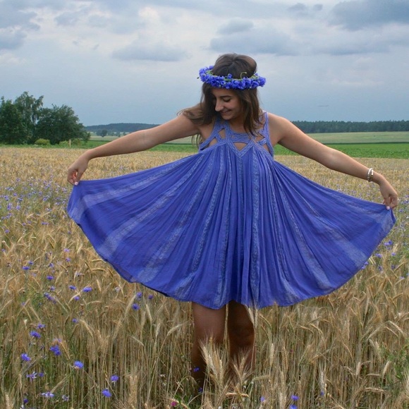 Free people purple dress
