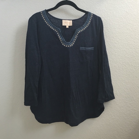 Skies Are Blue Blouse