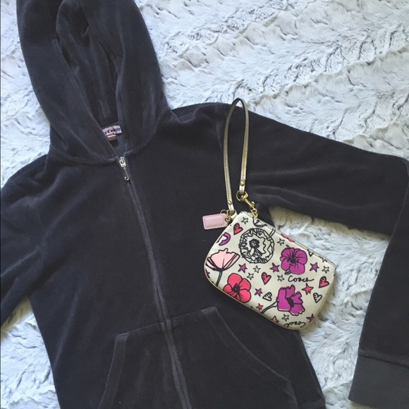 Juicy Couture velour Zip Hoodie