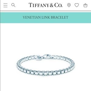 Tiffany and Co. Venetian chain bracelet