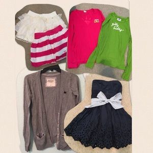 Hollister/Gilly Hicks/Abercrombie bundle