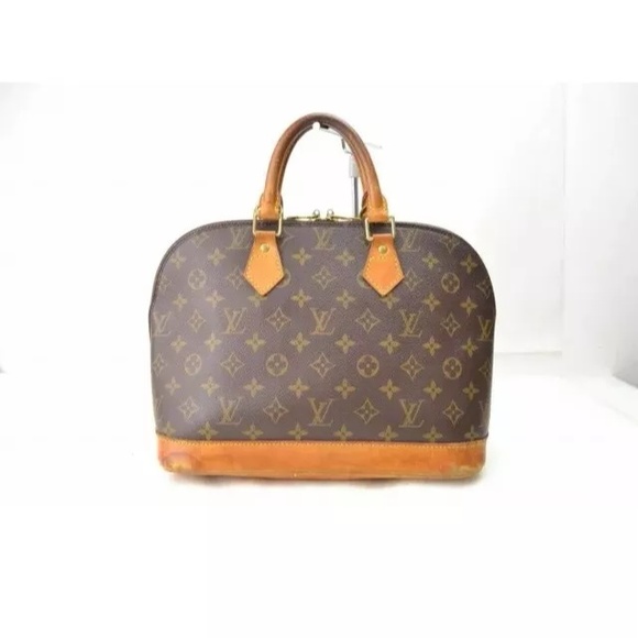 100% authentic Louis Vuitton Alma Monogram HandBag