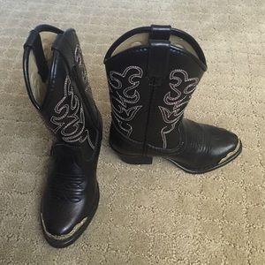 Smoky Mountain kids cowboy boots, 8.5