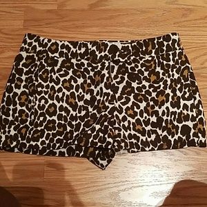 Leopard J. Crew shorts