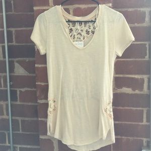 Ivory free people T Shirt