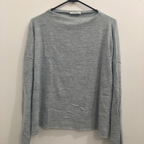 Zara light blue/grey sweater size M
