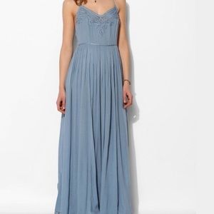 Kimchi Blue Dove Crinkle Gauze Maxi Dress