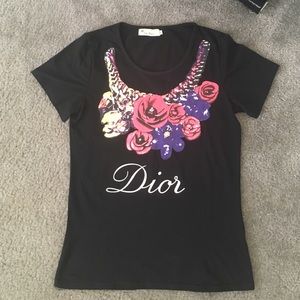 "DIOR" logo T-shirt