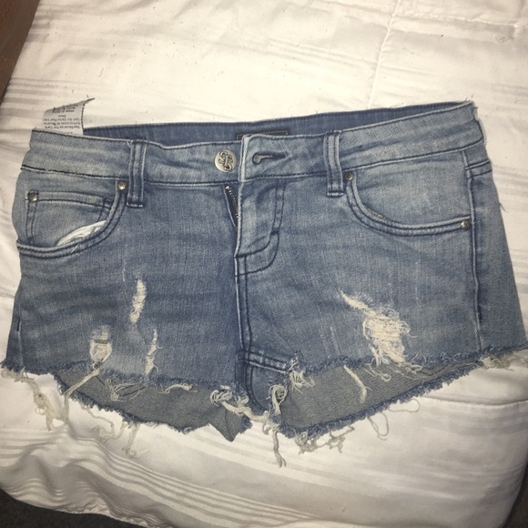 Blue denim, small really comfortable shorts