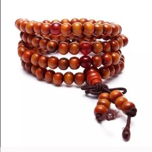 Sandalwood bead bracelet