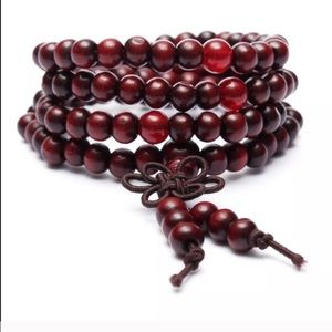 Sandalwood bead bracelet