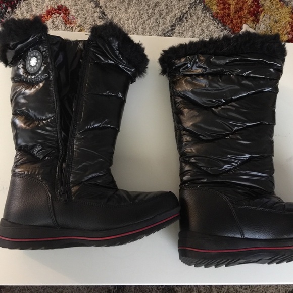 Puffy Knee-High Winter Boot - only worn once