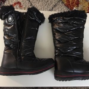 Puffy Knee-High Winter Boot - only worn once