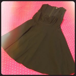 Torrid black sweetheart swing dress