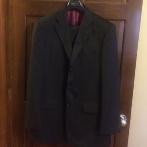 Bacharach "In The Now" Black pinstriped suit