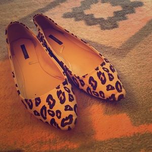 Cheetah Print Ballet Flats