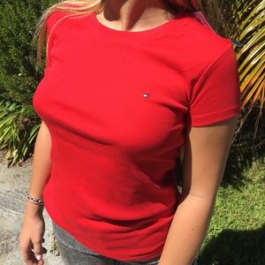 Brand new Tommy Hilfiger red shirt !!!