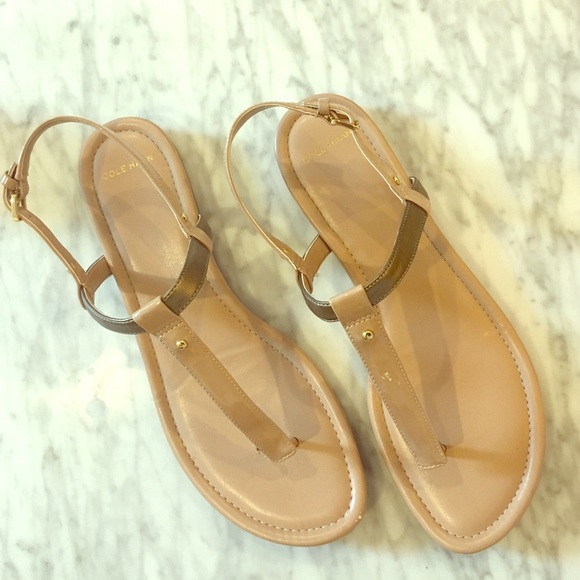 Cole Haan Nude Flat Sandal