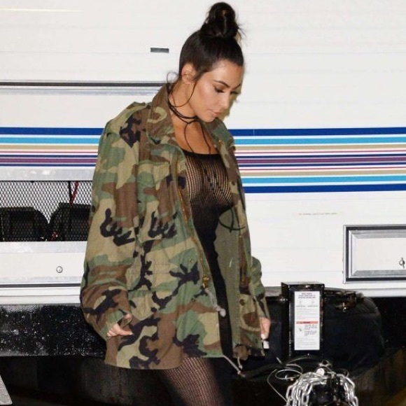 💥 1 left 💥Camo printed utility jacket - Picture 3 of 4