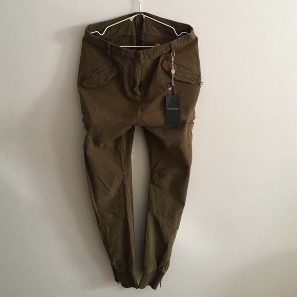 Maison Scotch khaki causal pants NWT sz Medium/US6