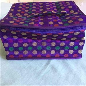 Vintage jewelry pouch