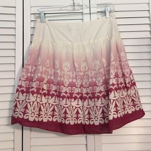 Printed skirt