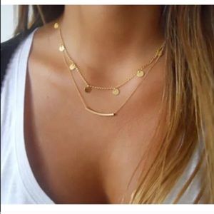 Double strand necklace