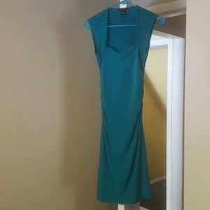 Teal slimfit dress purchased from VENUS online