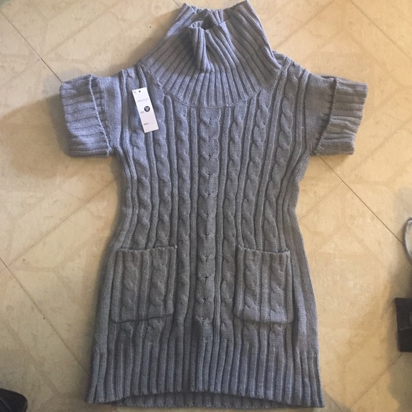 Knitted turtleneck shirt