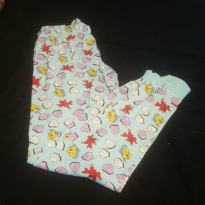 Little Mermaid pattern Pajama Pants