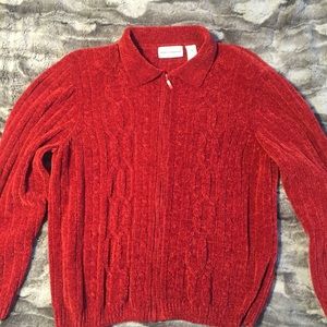 XL red sweater
