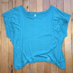 Sparkly Turquoise Top